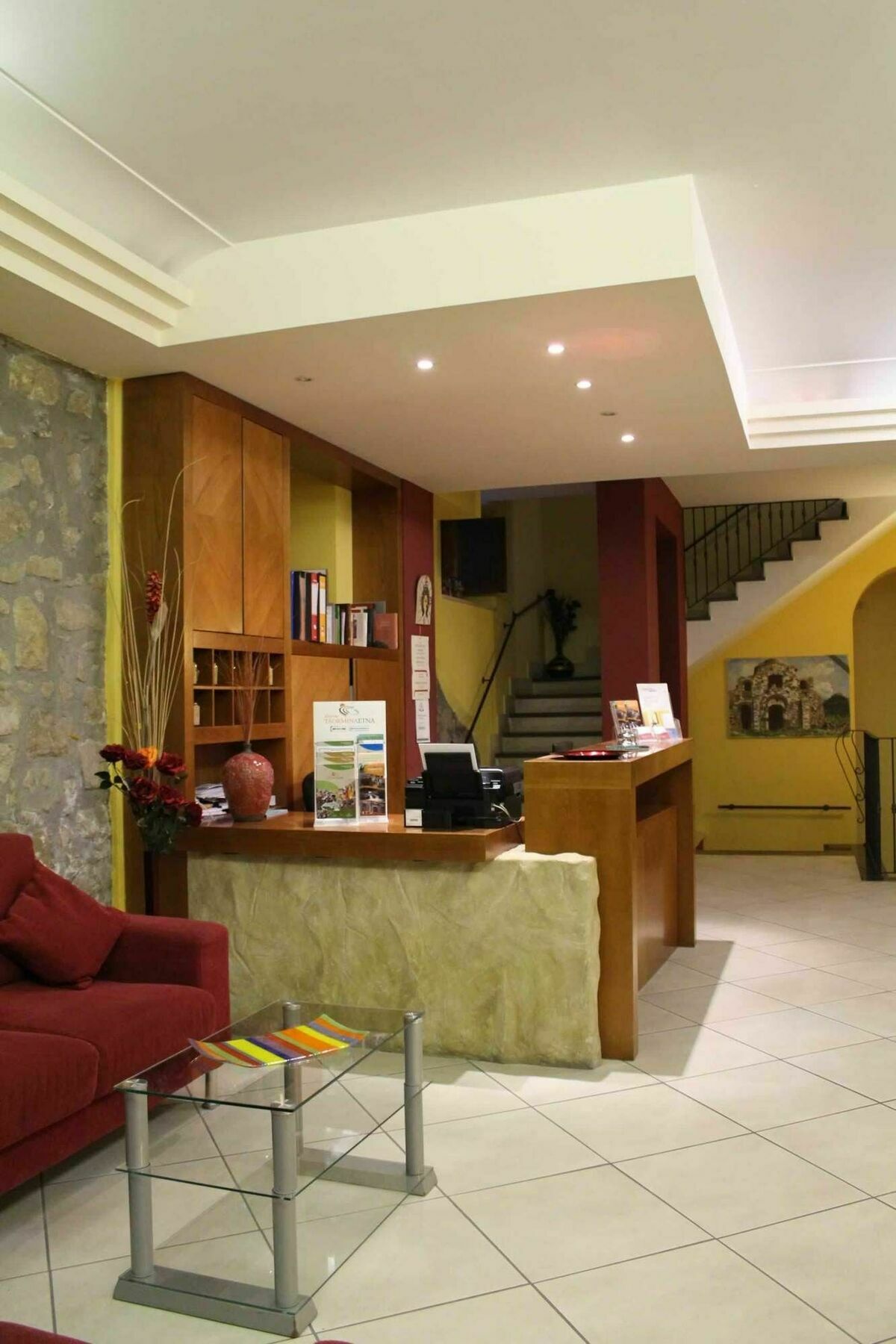 Hotel Federico II Castiglione De Sicilia Bagian luar foto